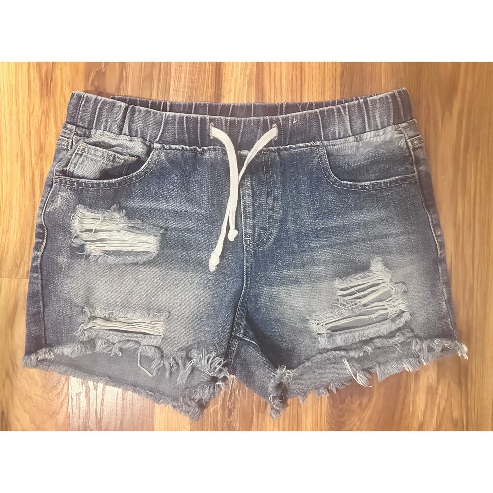YMI Dream Ripped Jean Shorts